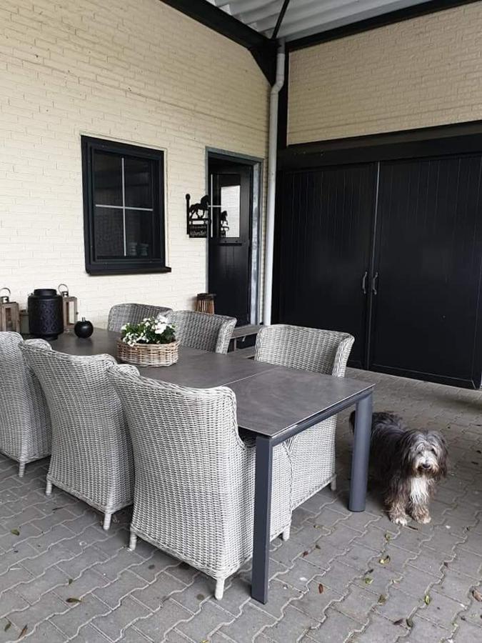 Luxe Gastenkamer Met Living En Keuken Bij Friezen Paarden Stal PellendijkWestendorp エクステリア 写真